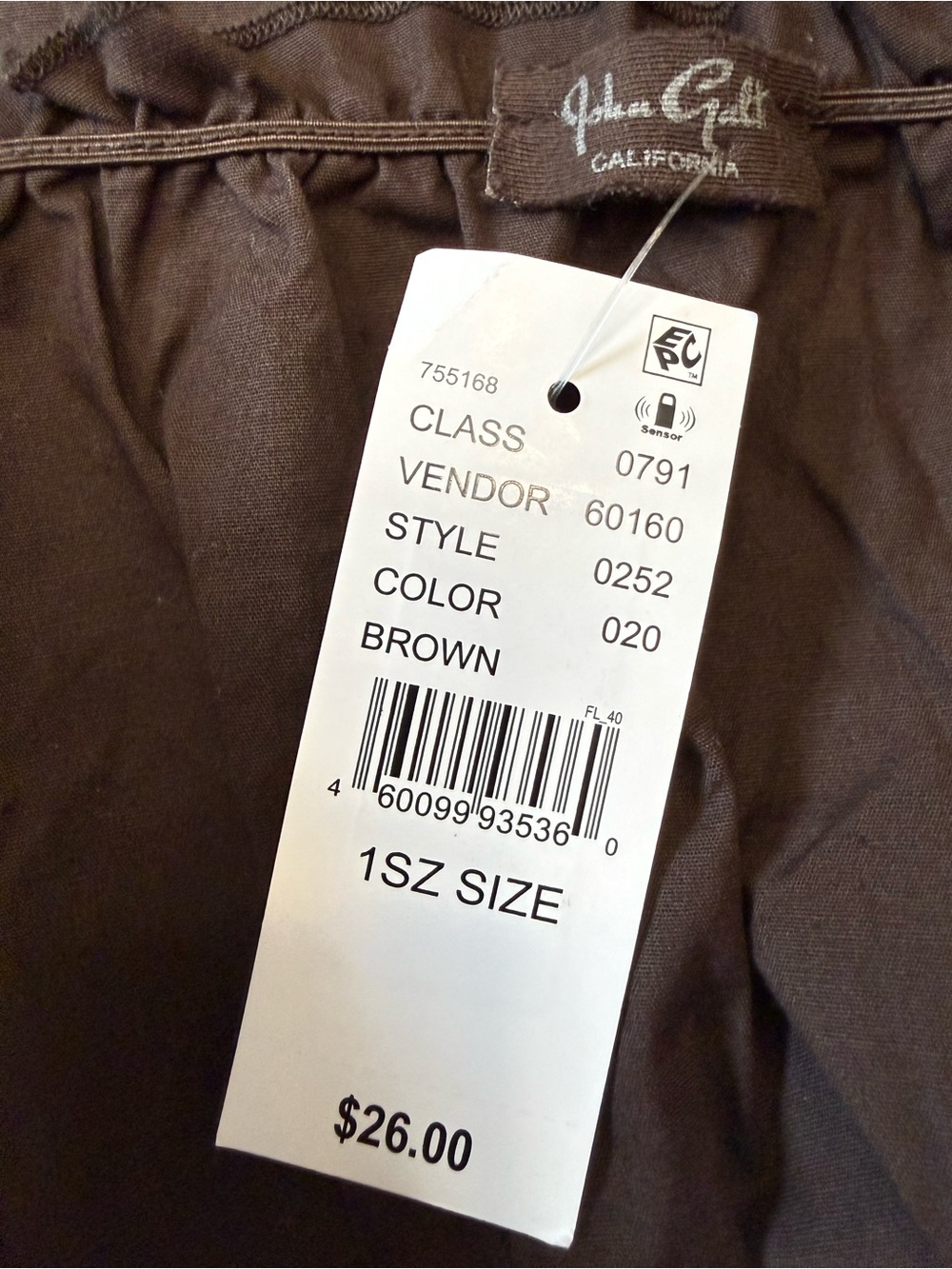 Brandy Melville Black Ruffle Off-Shoulder Button Front Top - Picture 3 of 3